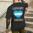 Honduras Flag Heart Teupasenti City Camiseta Hombre Estampado Espalda Regalos para él