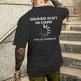 Humour Sport Homme Summer Body En Cours Musculation T-shirt imprimé au dos Cadeaux pour lui