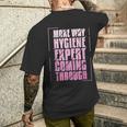 Hygiene-Experte T-Shirt mit Rückendruck Geschenke für Ihn