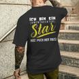 Ich Bin Ein Star Holt Mich Hier Raus Alltagheld T-Shirt mit Rückendruck Geschenke für Ihn