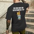 Ich Bin Einfach Ein Entspannter Typ T-Shirt mit Rückendruck Geschenke für Ihn