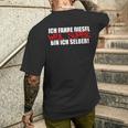 Ich Fahre Diesel Weil Super Bin Ich Selber Car Tuning T-Shirt mit Rückendruck Geschenke für Ihn