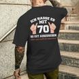 Ich Hasse Es Mit 70 So Gut Aushlen 70 Jahre 70Th Birthday T-Shirt mit Rückendruck Geschenke für Ihn