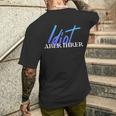 Idiot But Your Bitch But His Couple Partner Look T-Shirt mit Rückendruck Geschenke für Ihn