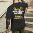 Ingeniero Mecánico En Prácticas Ingeniería Estudiante Camiseta Hombre Estampado Espalda Regalos para él