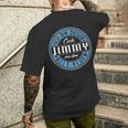 Jimmy Ich Bin Dieser Cooler Jimmy T-Shirt mit Rückendruck Geschenke für Ihn