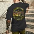Kiss Property Of Kiss T-Shirt mit Rückendruck Geschenke für Ihn