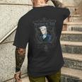 The Legend Ofox Machina Percy Gothic Frame T-Shirt mit Rückendruck Geschenke für Ihn