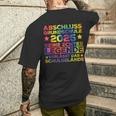 Legendeerlässt Schulgelände Abschluss Grundschule 2025 T-Shirt mit Rückendruck Geschenke für Ihn