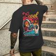 Level 33 Years Birthday Gamer 33Rd Birthday T-Shirt mit Rückendruck Geschenke für Ihn