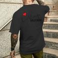 Lieblingsmann Geschenk Freund Mann Partner Liebe Beziehung T-Shirt mit Rückendruck Geschenke für Ihn