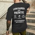 Lorry Driver In Retirement T-Shirt mit Rückendruck Geschenke für Ihn