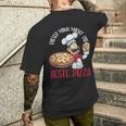 This Man Makes The Best Pizza Pizza Baker T-Shirt mit Rückendruck Geschenke für Ihn