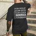 Medical Student Saying Medicine Student Study T-Shirt mit Rückendruck Geschenke für Ihn