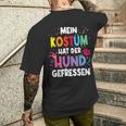 Mein Kostüm Hat Der Hund Gefressen For Carnival T-Shirt mit Rückendruck Geschenke für Ihn