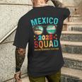 Mexico Squad 2025 Matching Vacation Trip Friends Reunion Men's T-shirt Back Print Gifts for Him
