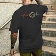 Mi Corazón Late Por El Latido Deloleibol Camiseta Hombre Estampado Espalda Regalos para él