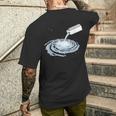 Milkyway Milky Way Milk Universe Space T-Shirt mit Rückendruck Geschenke für Ihn