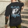 Mir Reichts Ich Geh Angeln Sayings Fun Clothing For Fishing T-Shirt mit Rückendruck Geschenke für Ihn