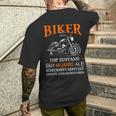 Motorcyclist 60Th Birthday Biker Top Condition T-Shirt mit Rückendruck Geschenke für Ihn