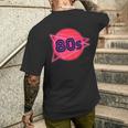 Nacido En Los Años 80 Neon Light Disco Música Cumpleaños Punk Music Camiseta Hombre Estampado Espalda Regalos para él