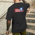 Ninja Warrior Ninja Training For Ninjas And Fans T-Shirt mit Rückendruck Geschenke für Ihn