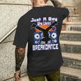 Nur Ein Junge Breakdance Dancer Breakdance T-Shirt mit Rückendruck Geschenke für Ihn