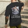 Official Sleep Corgi Dog Pyjamas T-Shirt mit Rückendruck Geschenke für Ihn