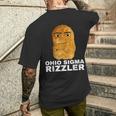 Ohio Sigma Rizzler T-Shirt mit Rückendruck Geschenke für Ihn