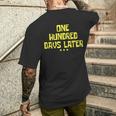 One Hundred Days Later 100 Days Later Men's T-shirt Back Print Gifts for Him