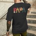 Papa Guitar Idea De Regalo Del Día Del Padre Para Papá Guitarra Camiseta Hombre Estampado Espalda Regalos para él