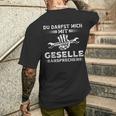 Passed Gesellenprüfung Kfz Mechaniker Geselle 2024 T-Shirt mit Rückendruck Geschenke für Ihn