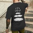 Pizza En Capas Individuales Camiseta Hombre Estampado Espalda Regalos para él