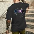 Planets Space Universe Solar System Astronaut Space T-Shirt mit Rückendruck Geschenke für Ihn