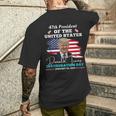 President Donald Trump Inauguration Day 2025 Party Men's T-shirt Back Print Gifts for Him