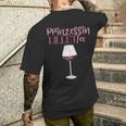 Prinzessin Lillet Fee Wildberry Sommer Cocktail Wein Kostüm T-Shirt mit Rückendruck Geschenke für Ihn