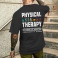 Pt Physical Therapy Assistant Therapist s Asistente De Fisioterapeuta -Adultos Negra Manga Larga Regular Fit One Size S Camiseta Hombre Estampado Espalda Regalos para él