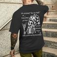 Pt Stated Go To Hell Educated Pt That We Are Already Men's T-shirt Back Print Funny Gifts