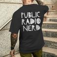 Radio Publique Nerd T-shirt imprimé au dos Cadeaux pour lui