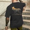 Renard Forêt Nature Amoureux Montagnes Camping Chasse T-shirt imprimé au dos Cadeaux pour lui