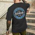 Robin Ich Bin Dieser Cooler Robin T-Shirt mit Rückendruck Geschenke für Ihn