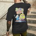 Rocko's Modern Life Group Shot Best Friends Classic Logo T-Shirt mit Rückendruck Geschenke für Ihn