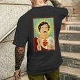 Santo Escobar T-Shirt mit Rückendruck Geschenke für Ihn