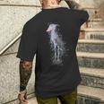 Shoe Beak Bird Singbird Bird Watch T-Shirt mit Rückendruck Geschenke für Ihn