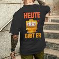 Spielothek Spielhalle Heute Gibt Er T-Shirt mit Rückendruck Geschenke für Ihn