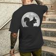 Squirrel Moon T-Shirt mit Rückendruck Geschenke für Ihn