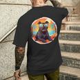 Staffordshire Staffordshire Bull Terrier Staffy Dog Staffordshire Camiseta Hombre Estampado Espalda Regalos para él