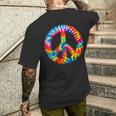 Symbole De Paix Tie-Dye Bohème Paix Harmonie Paix Et Unité T-shirt imprimé au dos Cadeaux pour lui