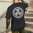 Symbole Triskel Celtique Patrimoine Celtique T-shirt imprimé au dos Cadeaux pour lui