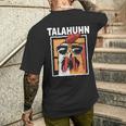 Talahuhn Saying Meme German Rap Outfit Carnival T-Shirt mit Rückendruck Geschenke für Ihn